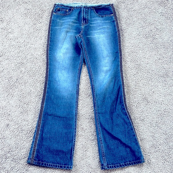 Express Rhinestone Jeans - Picture 1 of 3